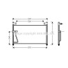 Condenseur de climatisation AVA QUALITY COOLING