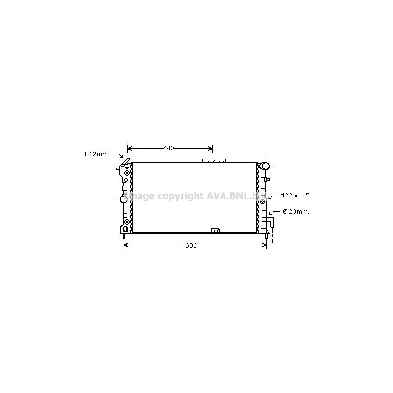 Radiateur AVA QUALITY COOLING