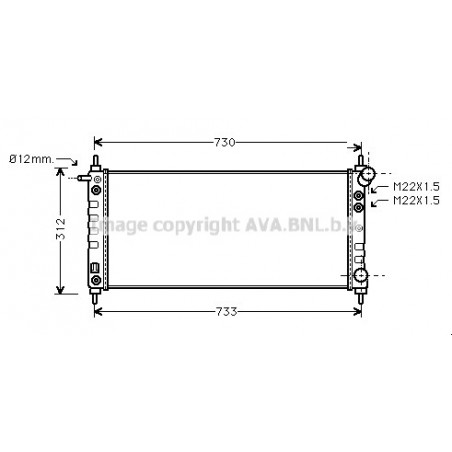 Radiateur AVA QUALITY COOLING