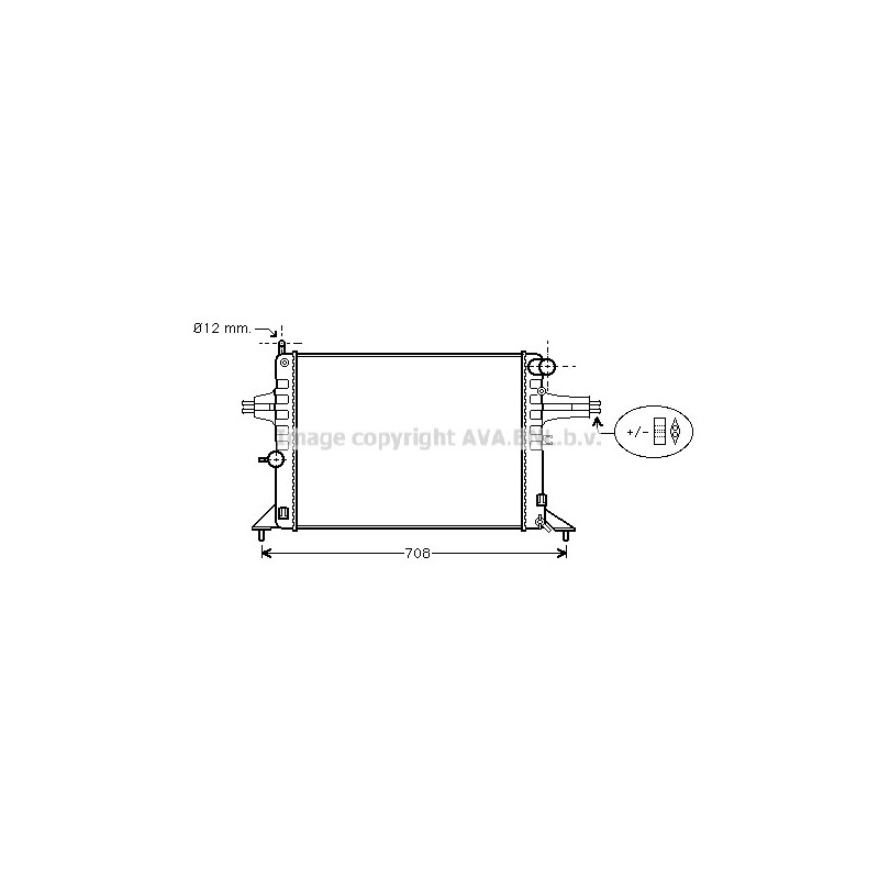 Radiateur AVA QUALITY COOLING