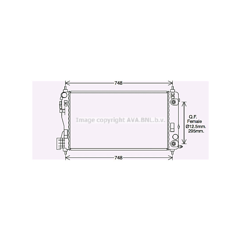 Radiateur AVA QUALITY COOLING