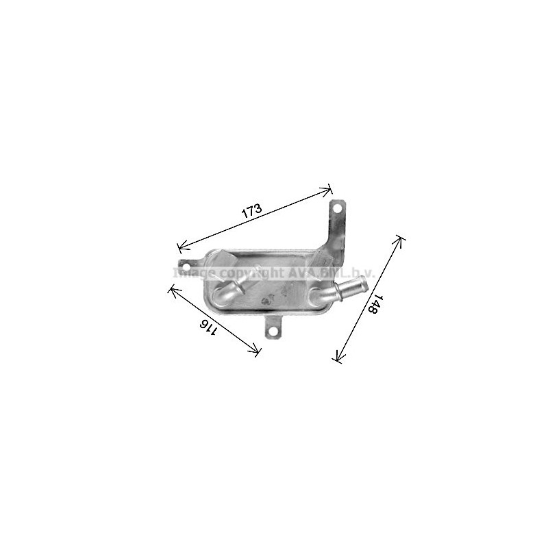 Radiateur d'huile de boite de vitesse automatique AVA QUALITY COOLING