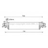 Intercooler (échangeur d'air) AVA QUALITY COOLING