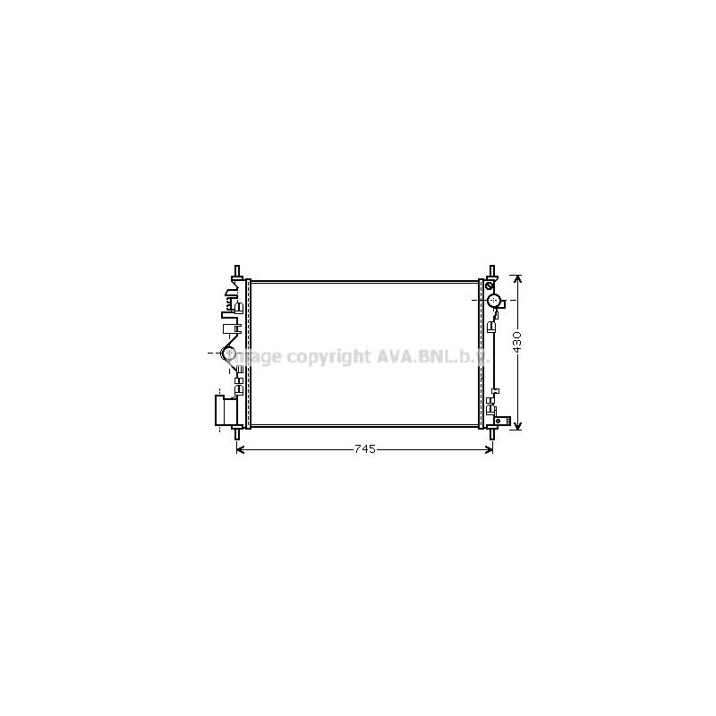 Radiateur AVA QUALITY COOLING