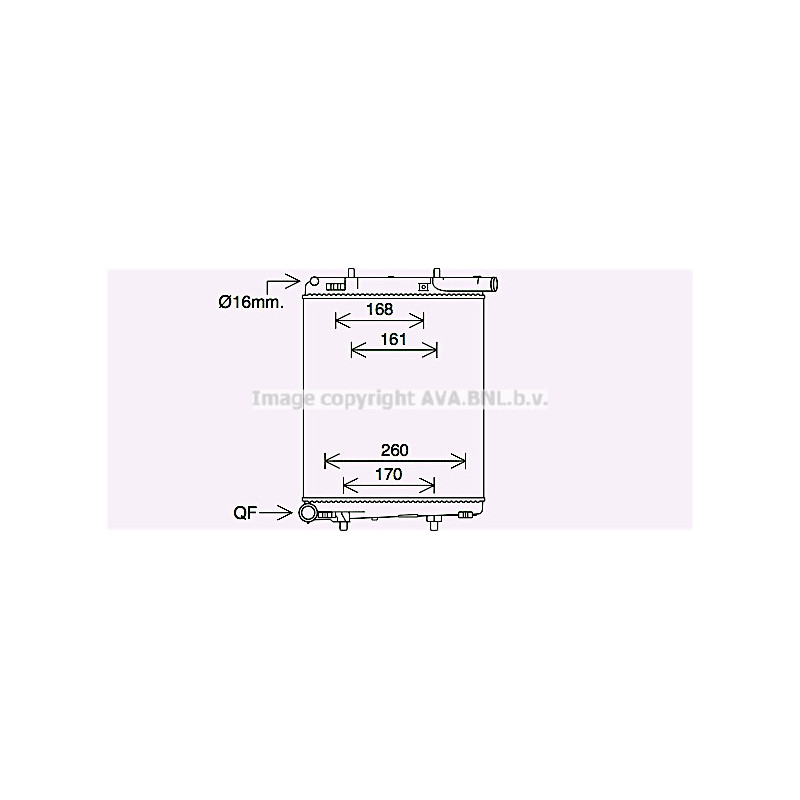 Radiateur AVA QUALITY COOLING