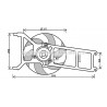 Ventilateur (refroidissement moteur) AVA QUALITY COOLING