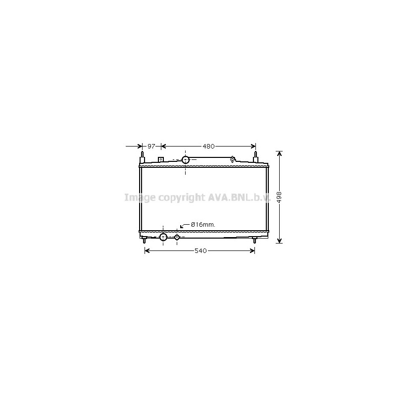 Radiateur AVA QUALITY COOLING