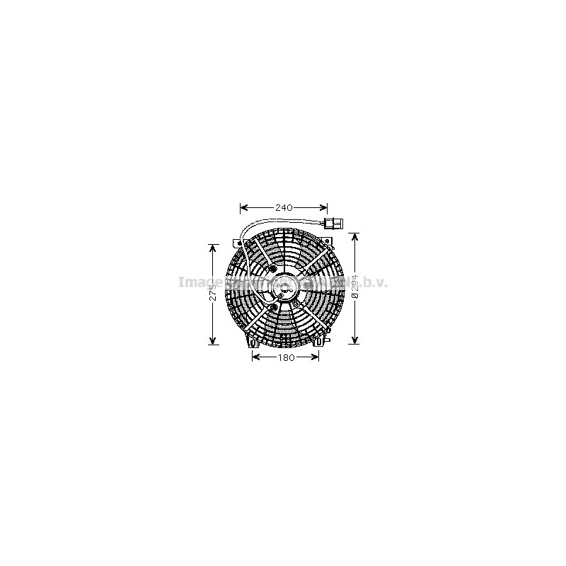 Ventilateur (refroidissement moteur) AVA QUALITY COOLING