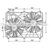 Ventilateur (refroidissement moteur) AVA QUALITY COOLING