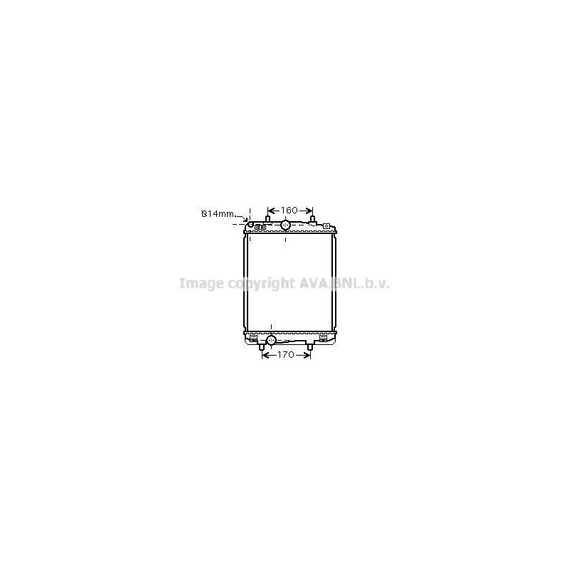 Radiateur AVA QUALITY COOLING