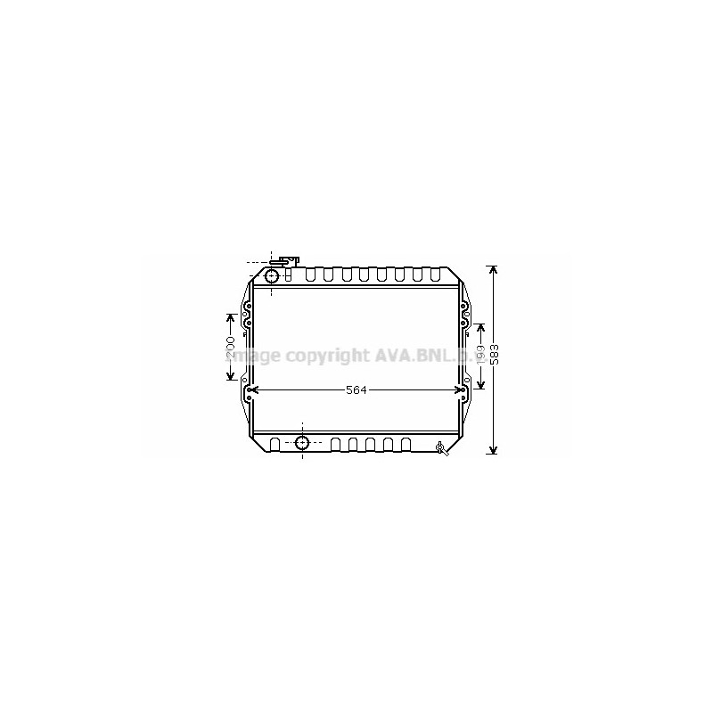 Radiateur AVA QUALITY COOLING