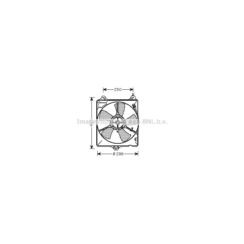 Ventilateur (refroidissement moteur) AVA QUALITY COOLING