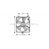 Ventilateur (refroidissement moteur) AVA QUALITY COOLING