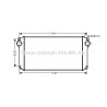 Intercooler (échangeur d'air) AVA QUALITY COOLING