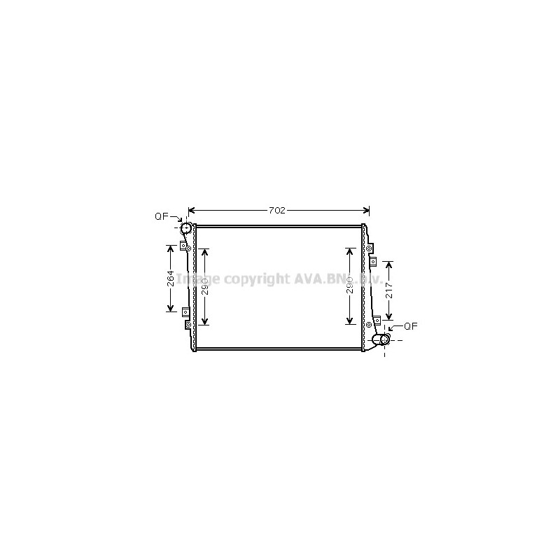 Radiateur AVA QUALITY COOLING