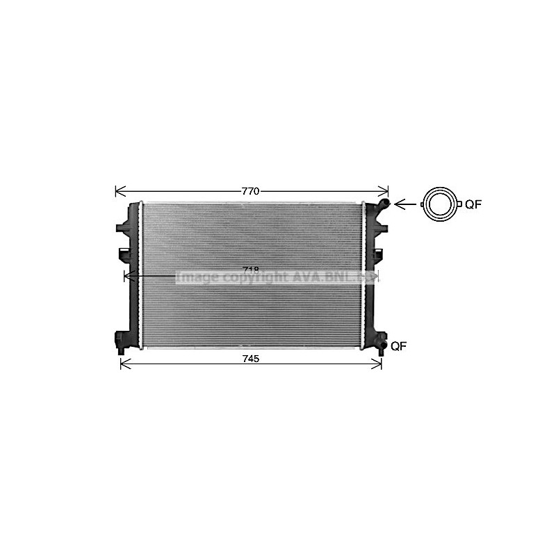 Radiateur AVA QUALITY COOLING