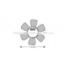 Ventilateur (refroidissement moteur) AVA QUALITY COOLING