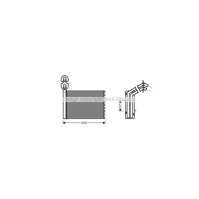 Radiateur de chauffage AVA QUALITY COOLING