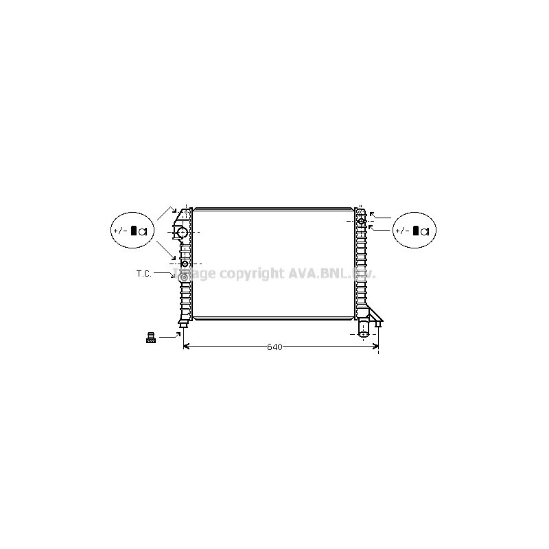 Radiateur AVA QUALITY COOLING