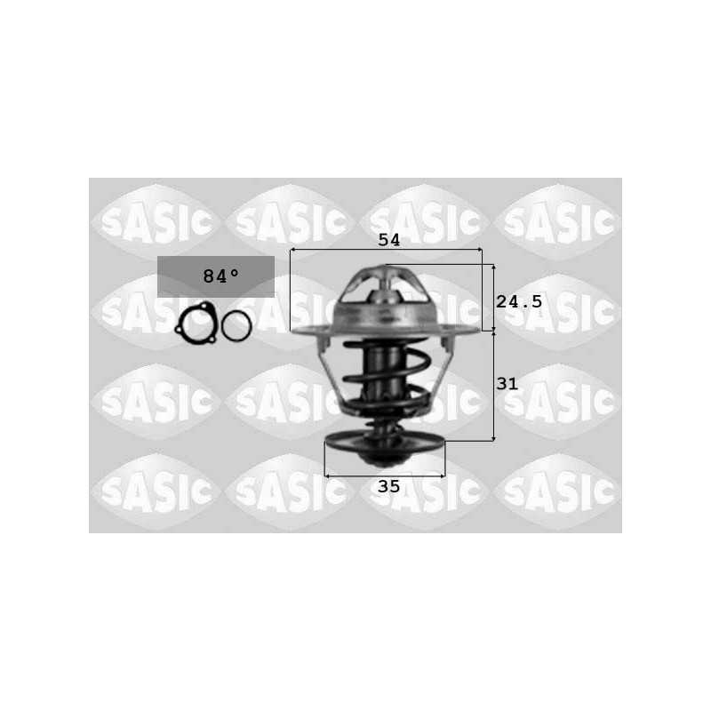 Thermostat d'eau SASIC