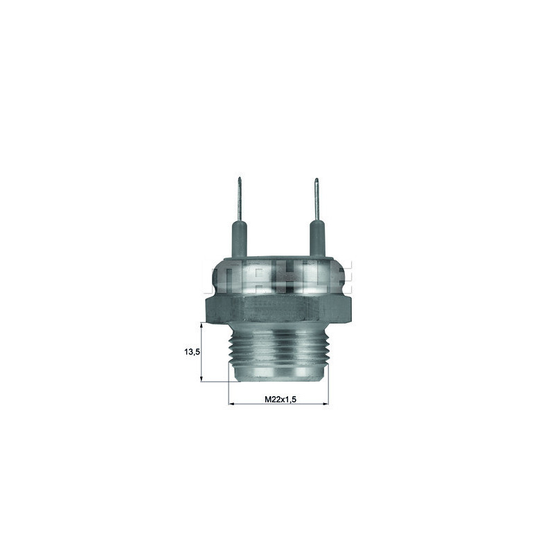 Interrupteur de température (ventilateur radiateur) MAHLE