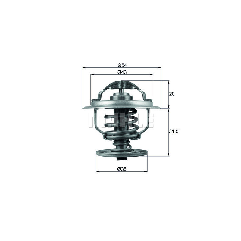 Thermostat d'eau MAHLE