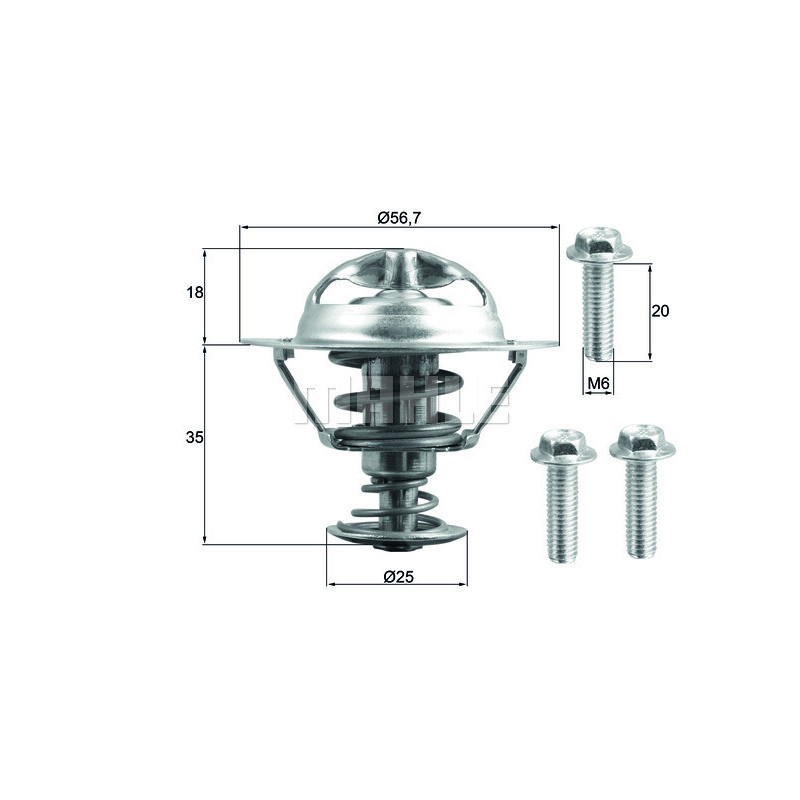 Thermostat d'eau MAHLE