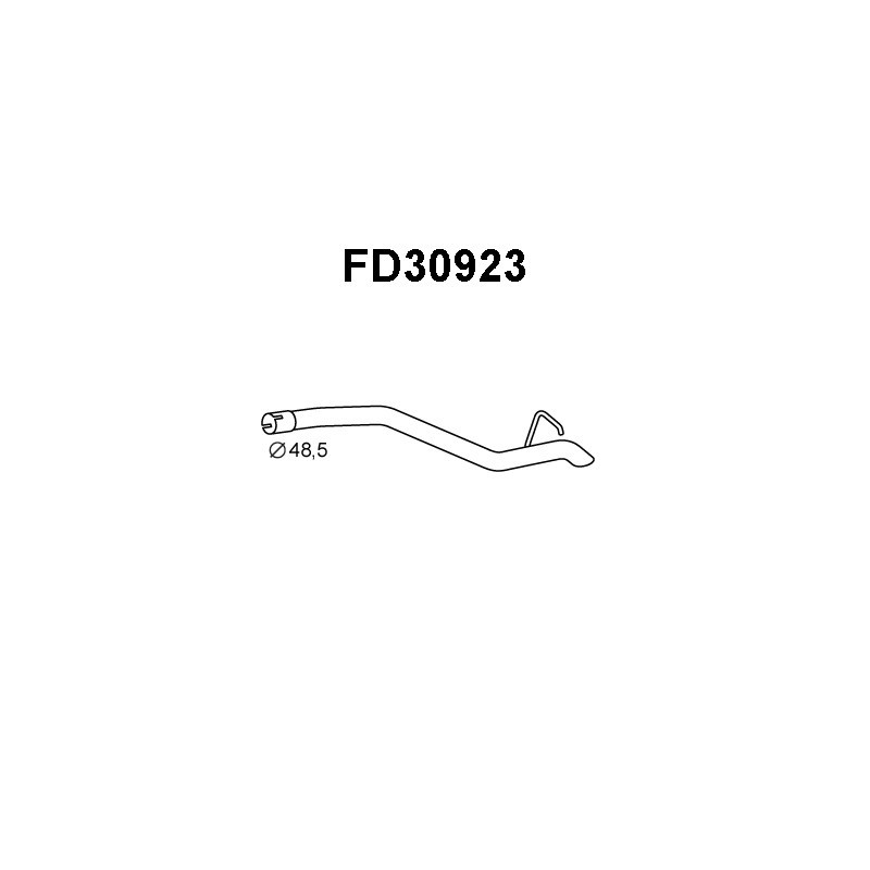 Tuyau d'échappement VENEPORTE