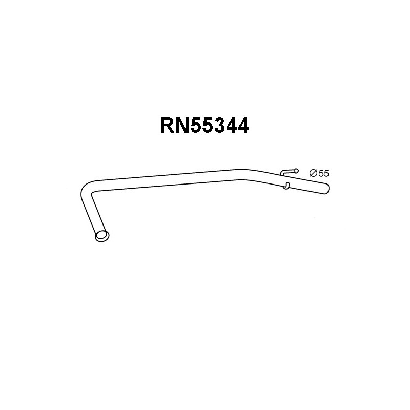Tuyau d'échappement VENEPORTE