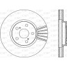 Jeu de 2 disques de frein OPEN PARTS