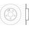 Jeu de 2 disques de frein OPEN PARTS