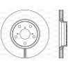 Jeu de 2 disques de frein OPEN PARTS