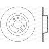 Jeu de 2 disques de frein OPEN PARTS