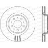 Jeu de 2 disques de frein OPEN PARTS