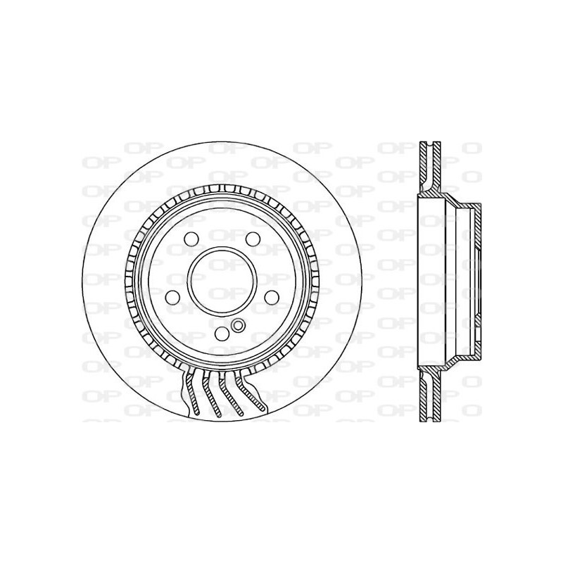 Disque de frein OPEN PARTS