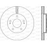 Jeu de 2 disques de frein OPEN PARTS