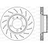 Jeu de 2 disques de frein OPEN PARTS