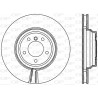 Jeu de 2 disques de frein OPEN PARTS