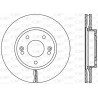 Jeu de 2 disques de frein OPEN PARTS