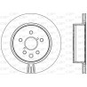 Jeu de 2 disques de frein OPEN PARTS