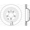 Jeu de 2 disques de frein OPEN PARTS