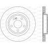 Jeu de 2 disques de frein OPEN PARTS