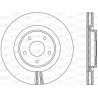 Jeu de 2 disques de frein OPEN PARTS