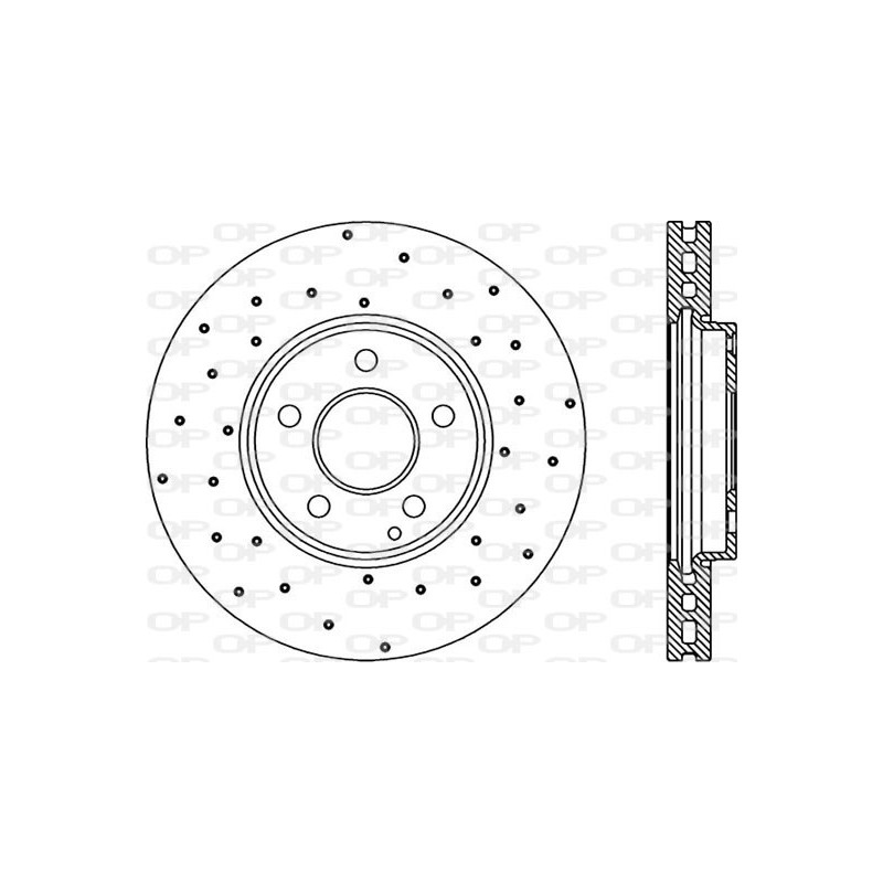 Disque de frein OPEN PARTS