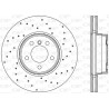 Jeu de 2 disques de frein OPEN PARTS