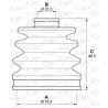 Jeu de joints-soufflets (Cardan) OPEN PARTS