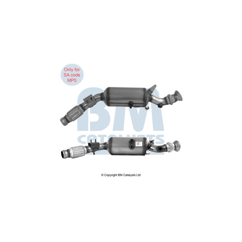 Filtre à particules (échappement) BM CATALYSTS