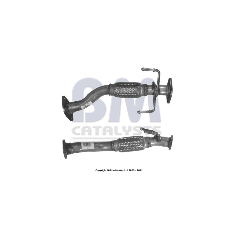 Tuyau d'échappement BM CATALYSTS