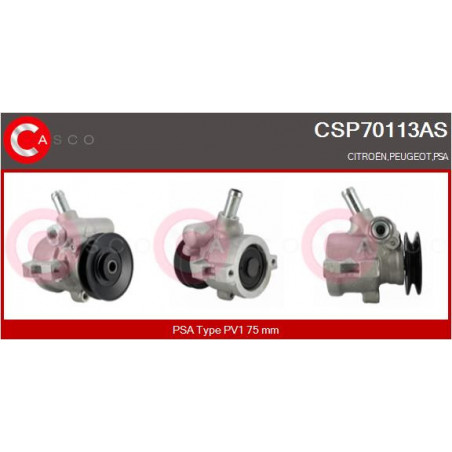 Pompe hydraulique (direction) CASCO