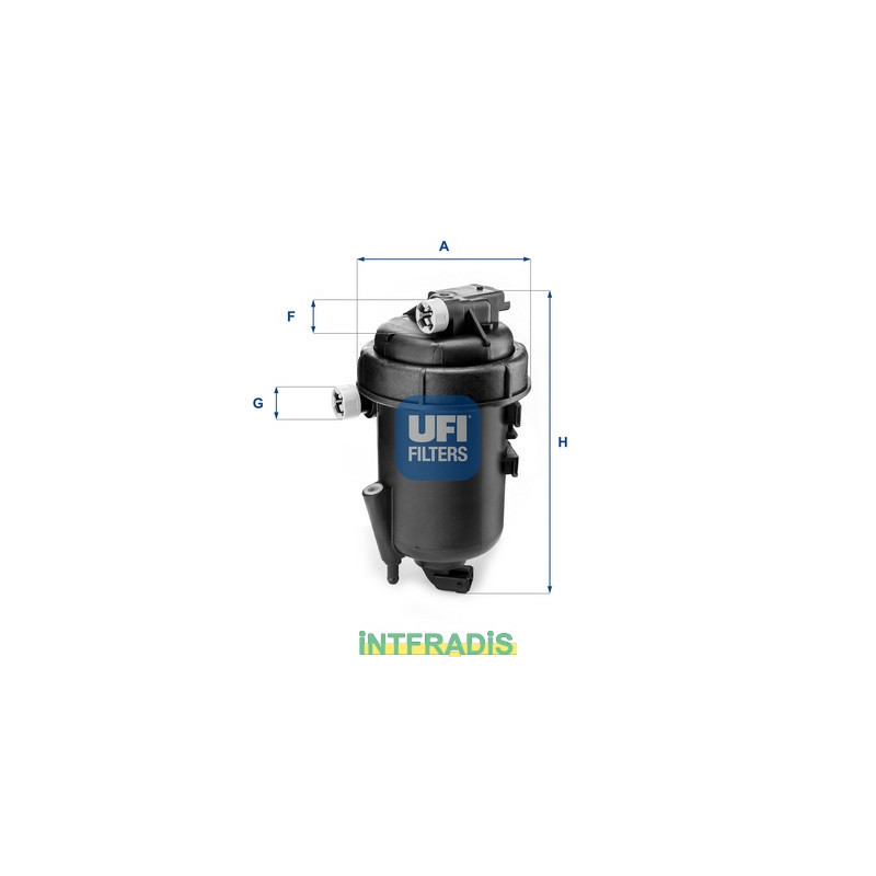 Boîtier (filtre de carburant) INTFRADIS